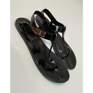 Aerin Harper Rubber Jelly Sandals 9M